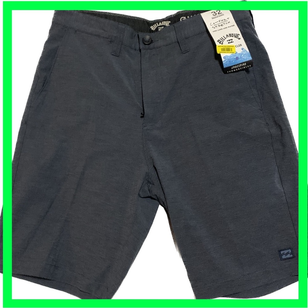 BILLABONG CROSSFIRE SLUB SUBMERSIBLE WALKSHORT NAVY 32 / BOARDSHORT HYBRID